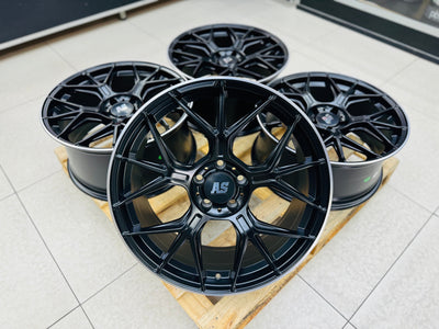 19” AS GT AMG 2023  5x112 PCD NARROW WIDE WHEELS FOR MERCEDES AUDI &   VW GTI