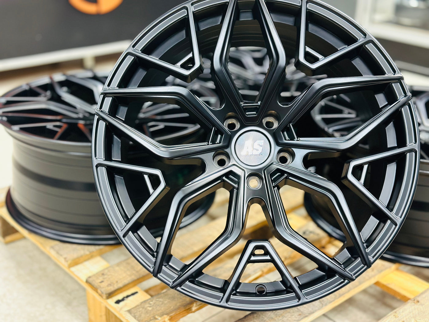 19” AS-KKR  5X112 & 5x120 SATIN  BLACK