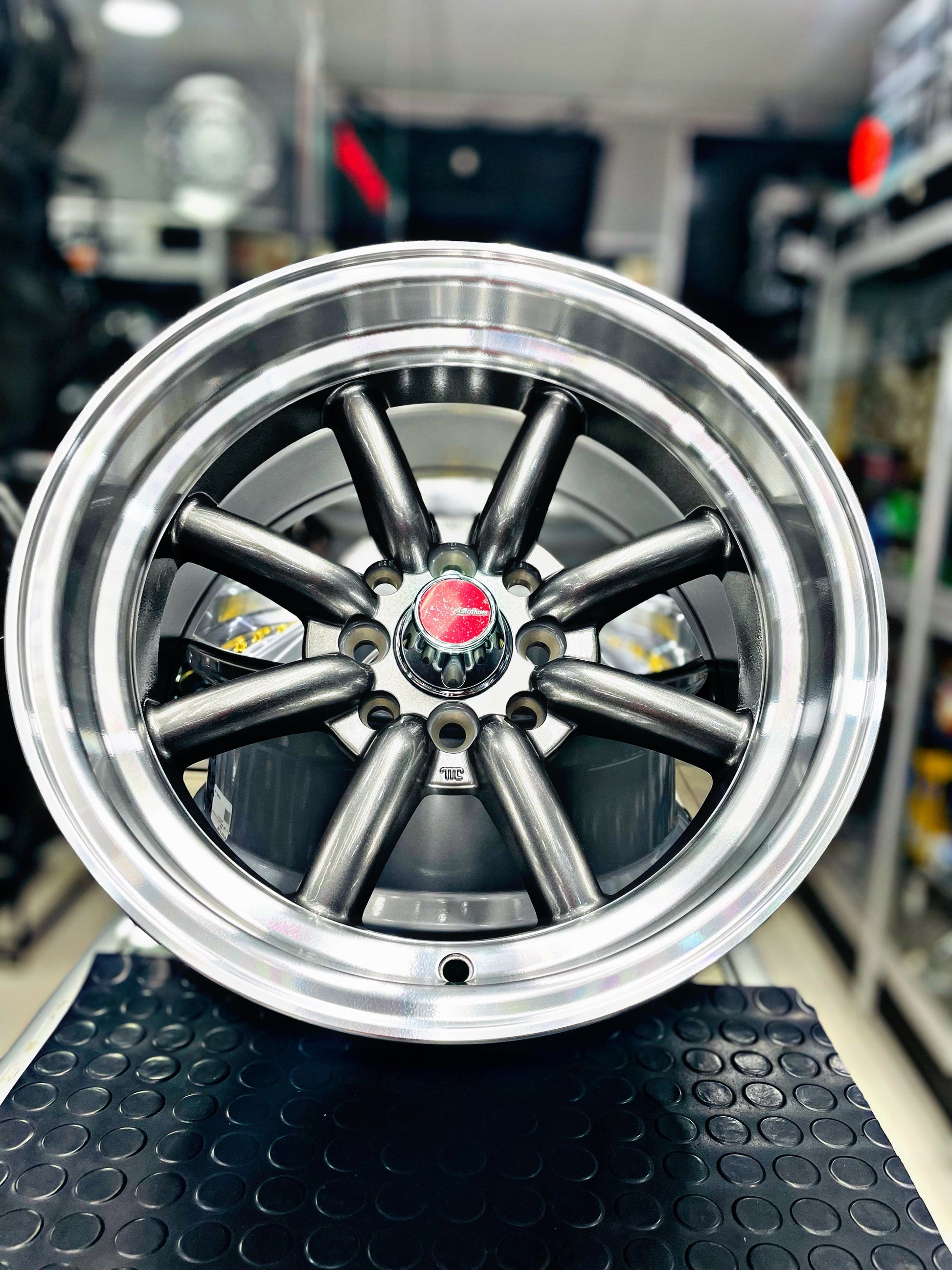 15” AS-WATA 8j 4/100 4/114 GREY  RIMS