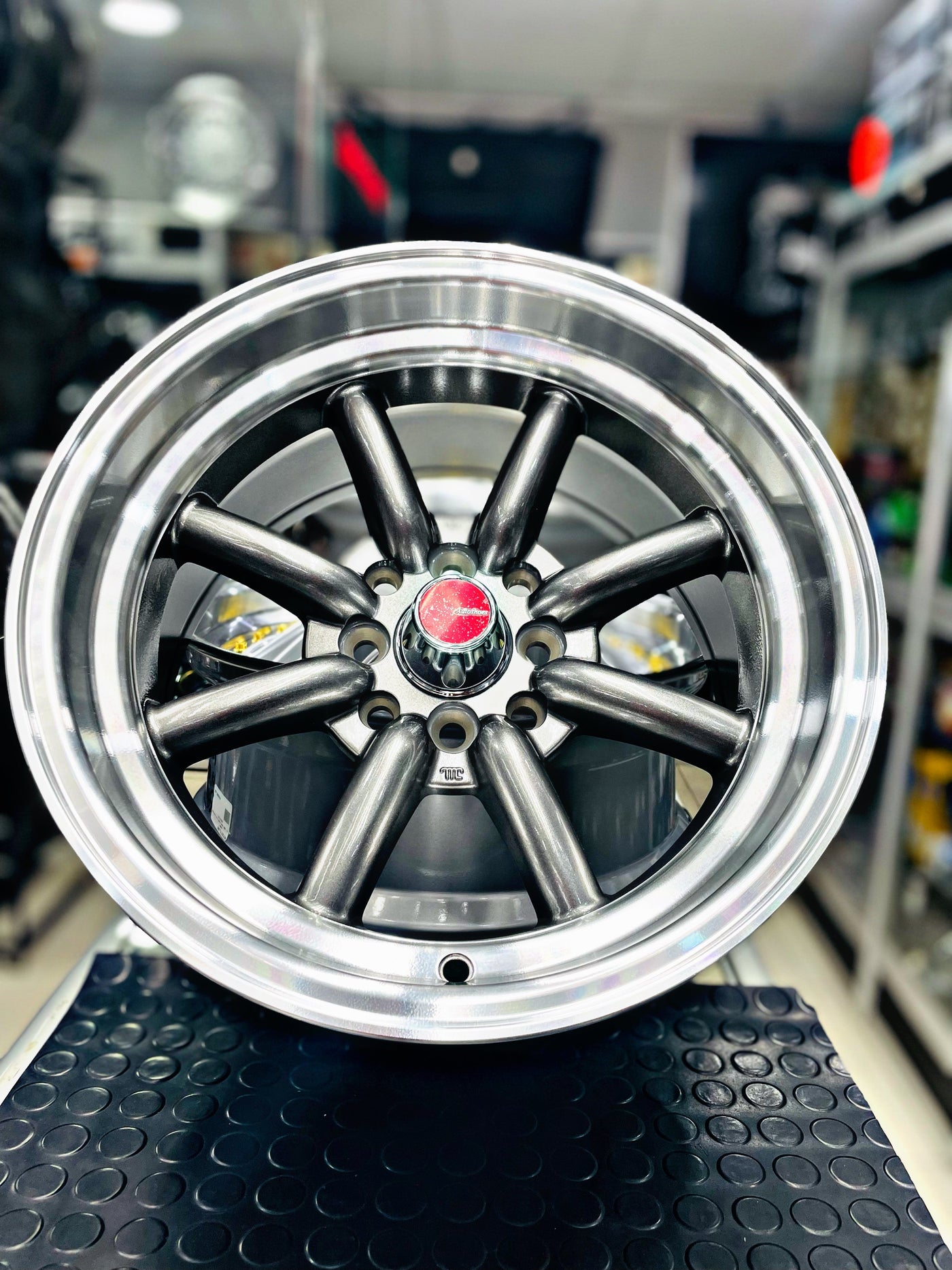 15” AS-WATA 8j 4/100 4/114 GREY  RIMS