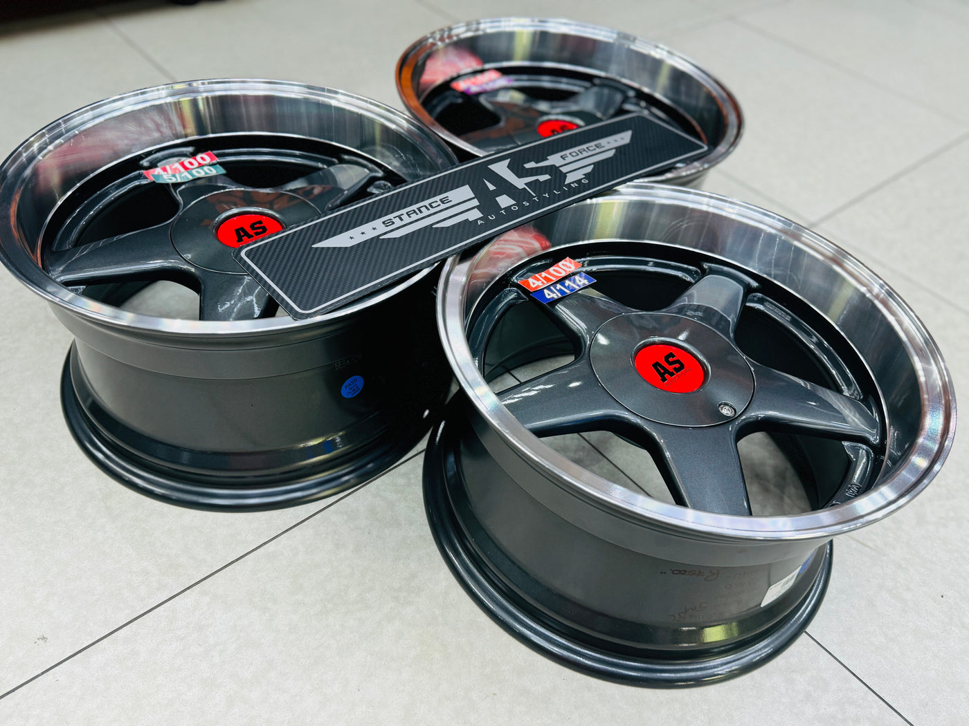 15” AS-EV  5665 wheels