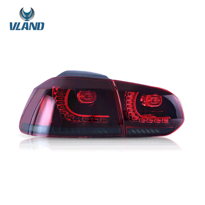 VW Golf 6 MK6 2008-2013 VLAND TAIL-LIGHTS With Sequential indicators