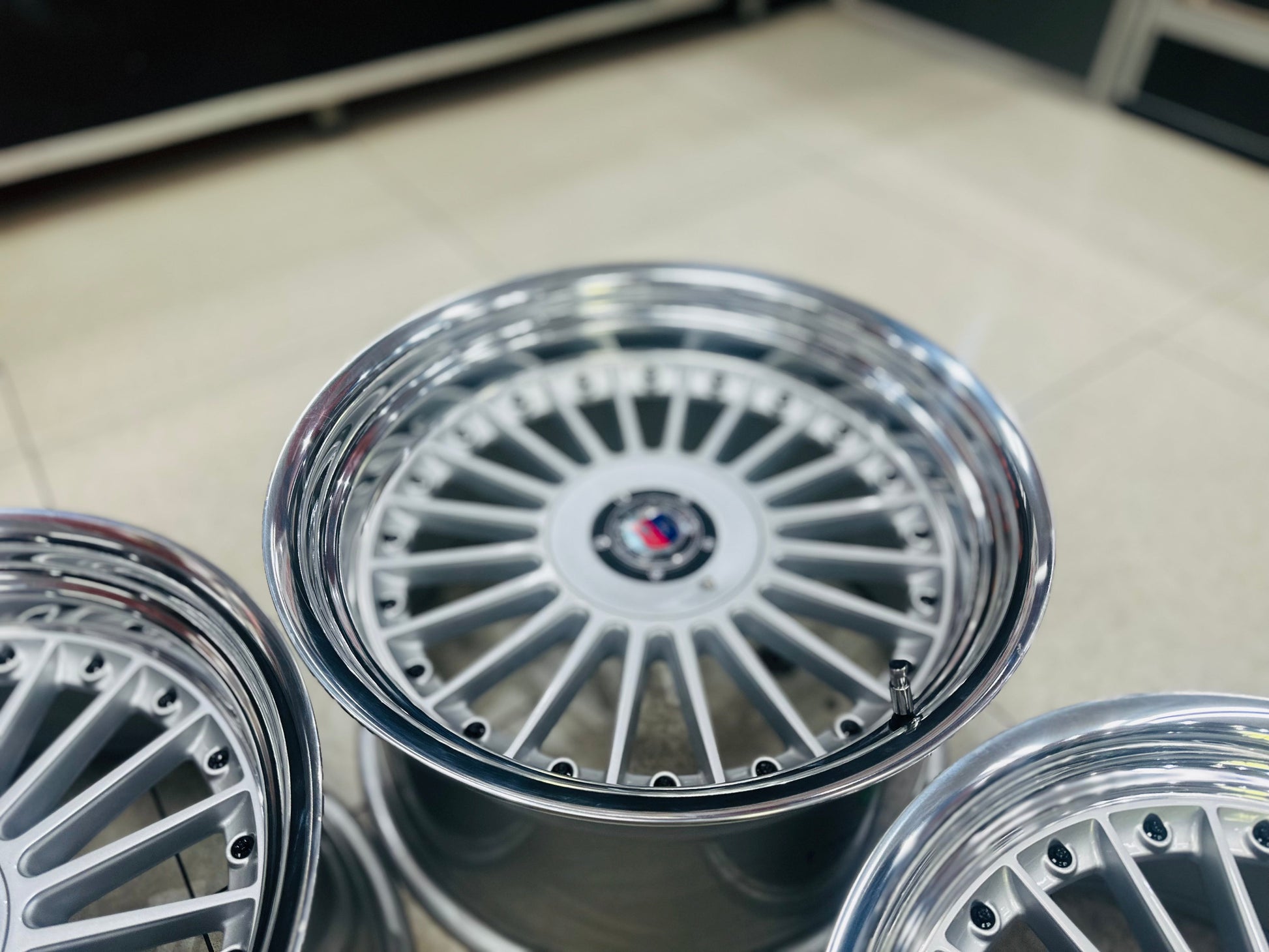 18” AS ALPINA 5X112 & 5X120 wheels with high polished dishes