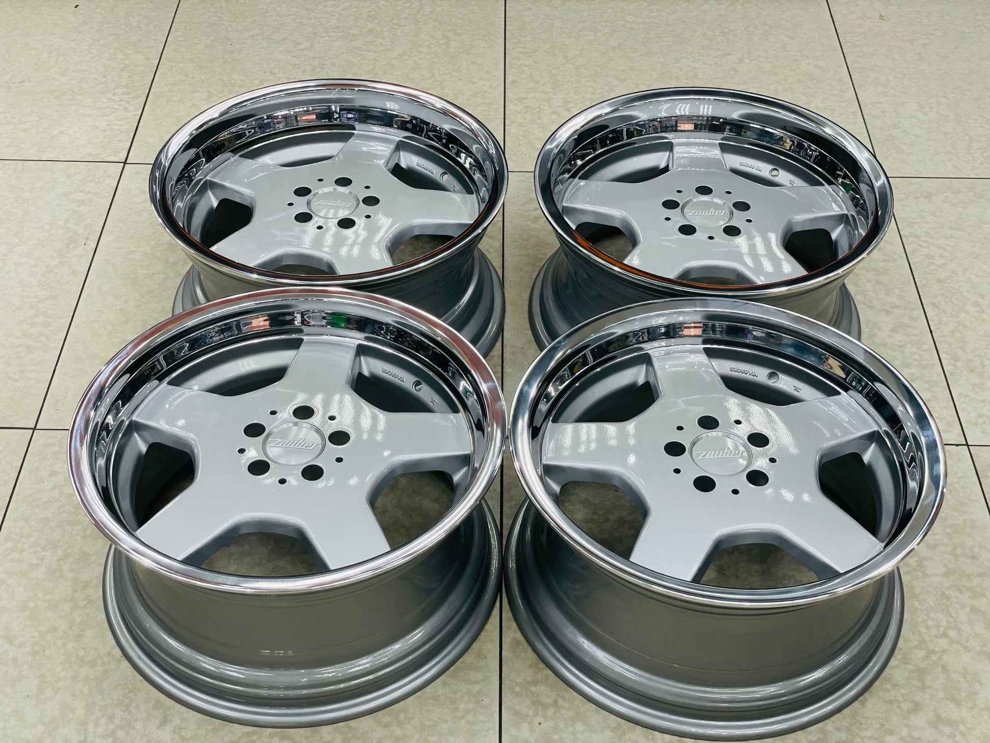 17” ORIGINAL  ZAUBER MONOBLOCK  WHEELS 5/100