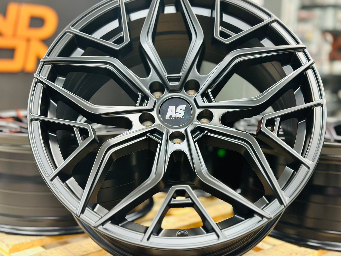 19” AS-KKR  5X112 & 5x120 SATIN  BLACK