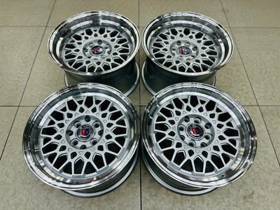 15” AS-SEEKER  4/100 & 4/114 multi pcd wheels