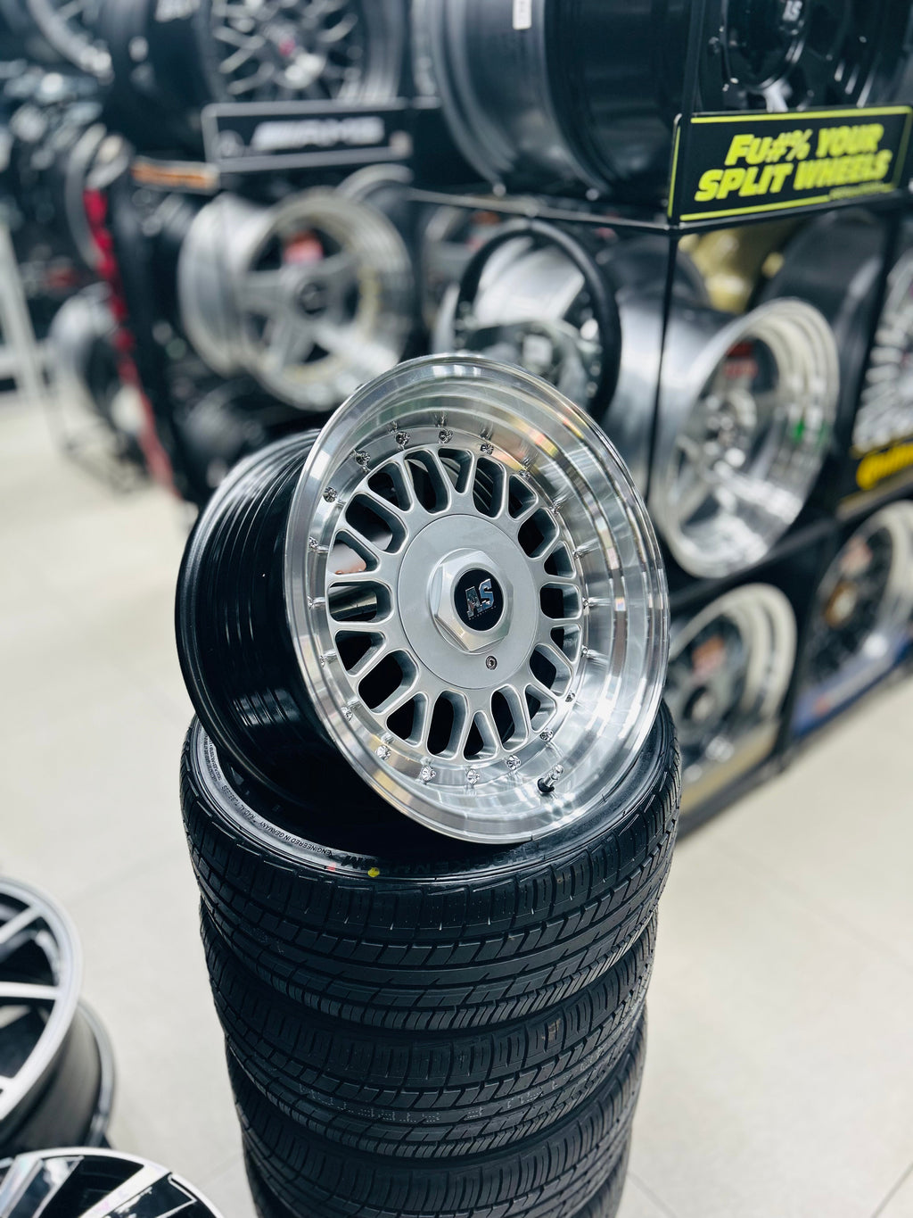 15” AS- 7487 BLAZE 4/100 4/108  SILVER