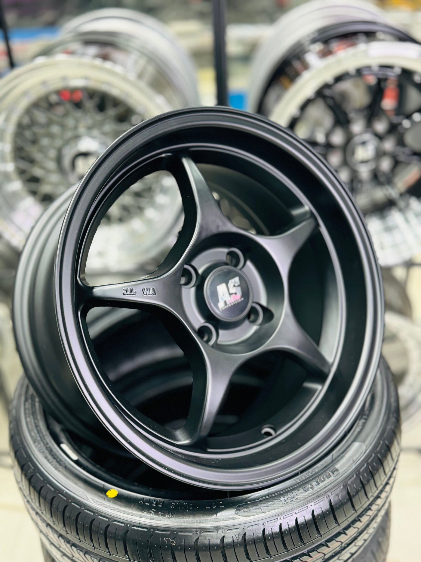 15” AS- KRANZE 7j 4/100 wheels