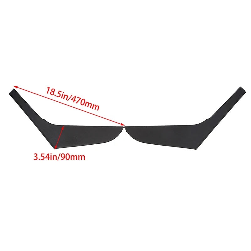 For VW Golf MK6 2009-2013  Side Front Inner Door Handle Covers