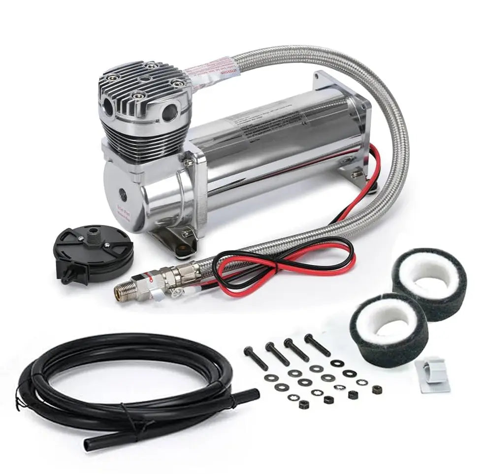 CarteeAir X444 Air Compressor (Chrome)