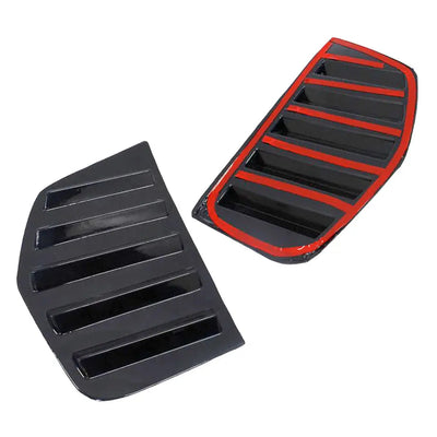 Chev Utility (12-On) Gloss Black Plastic Side Window Louver