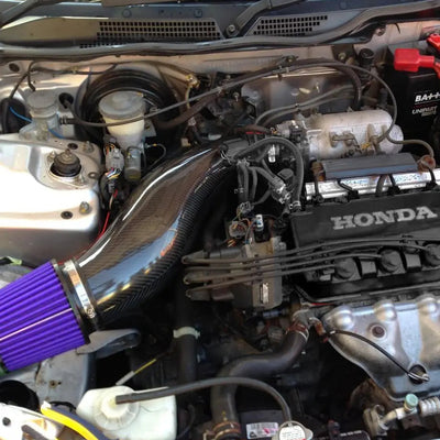 Simota Genuine Carbon Fibre Whale Air Intake Kit -  Honda Ballade / Civic