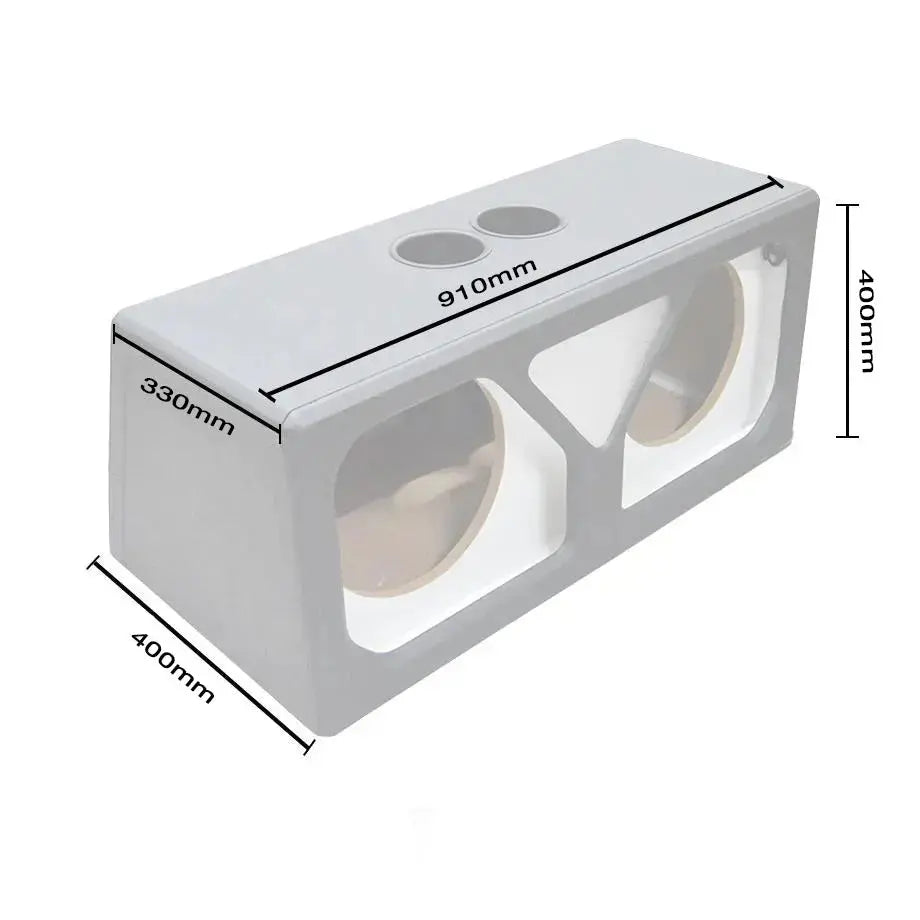 Custom 12" Double Sub-Box Enclosure