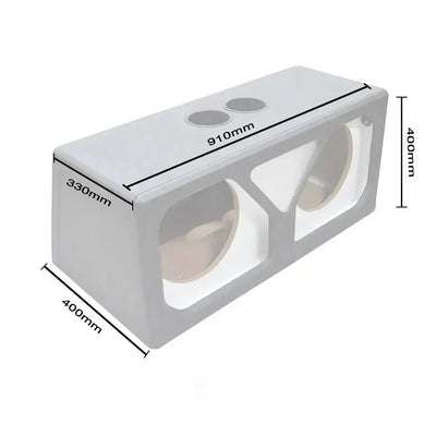 Custom 12" Double Sub-Box Enclosure
