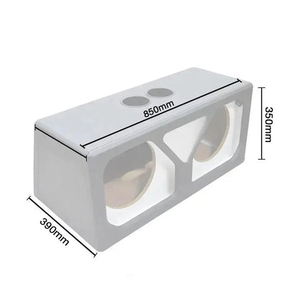 Custom 10" Double Sub-Box Enclosure