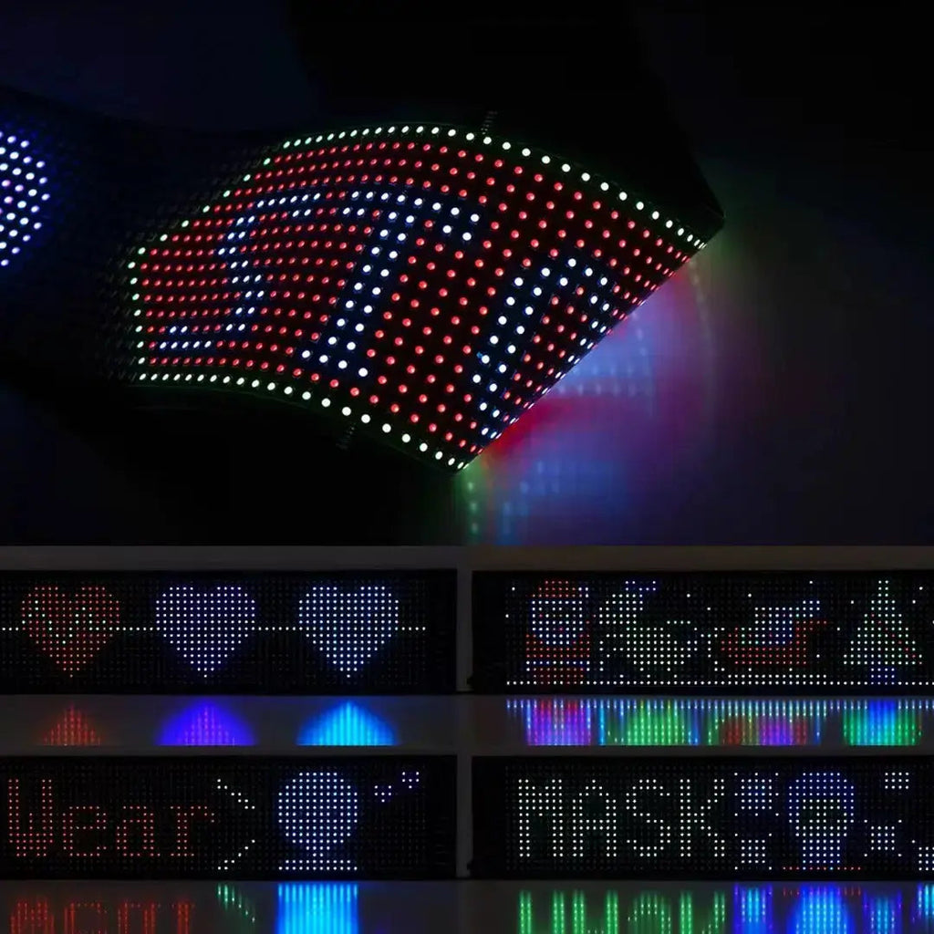 Customisable App Controlled Matrix LED Panel Display Screen - (173mm x 70mm)