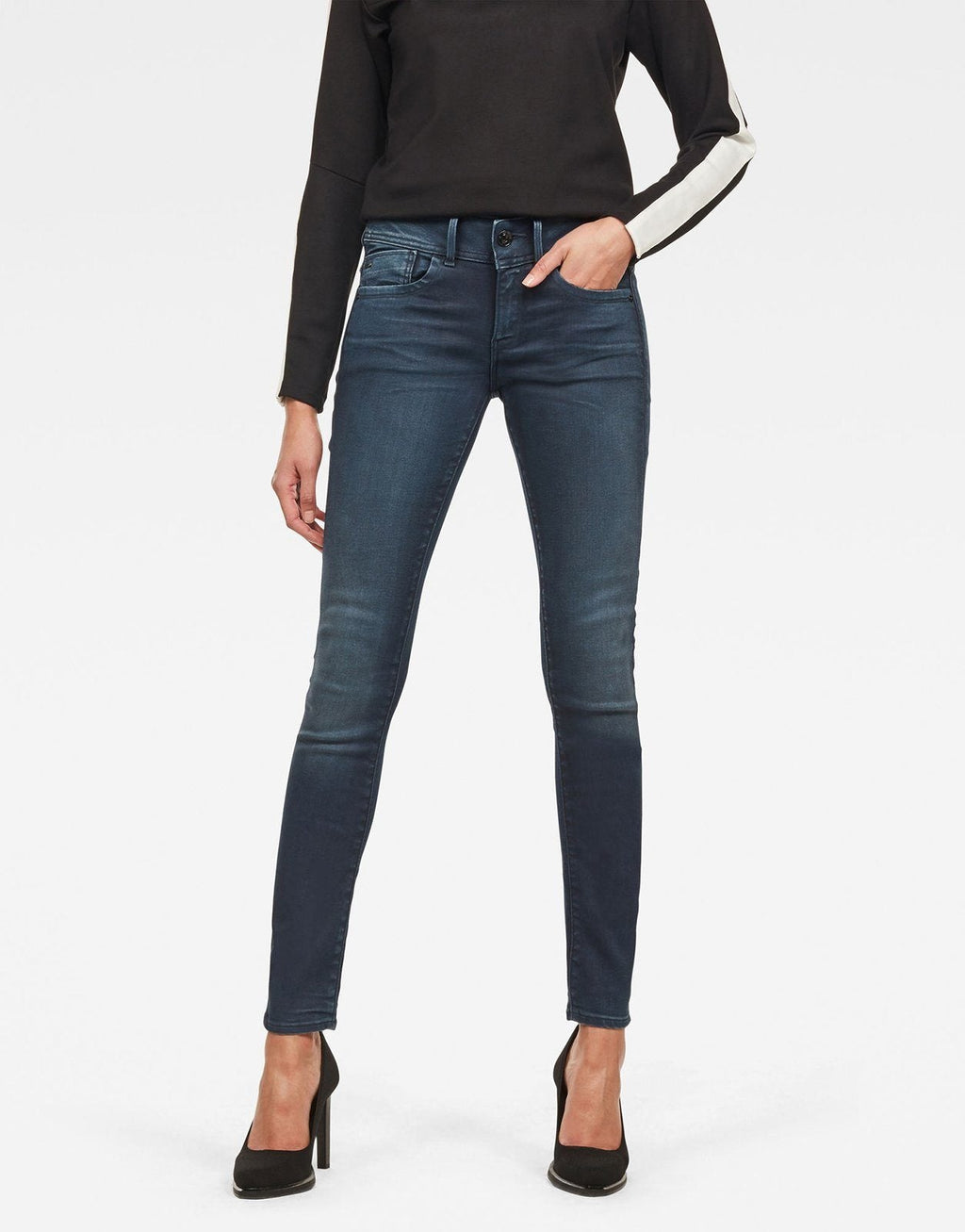 G-Star RAW Lynn Mid Skinny Jeans