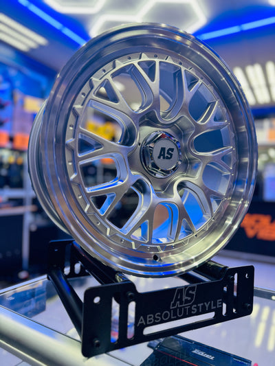 17" AS- LSR  5/100 SILVER WHEELS