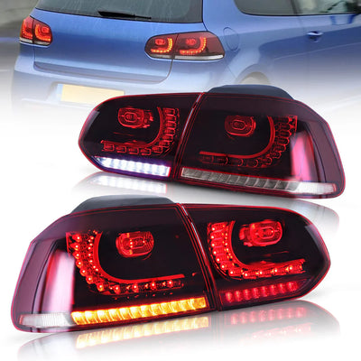 VW Golf 6 MK6 2008-2013 VLAND TAIL-LIGHTS With Sequential indicators