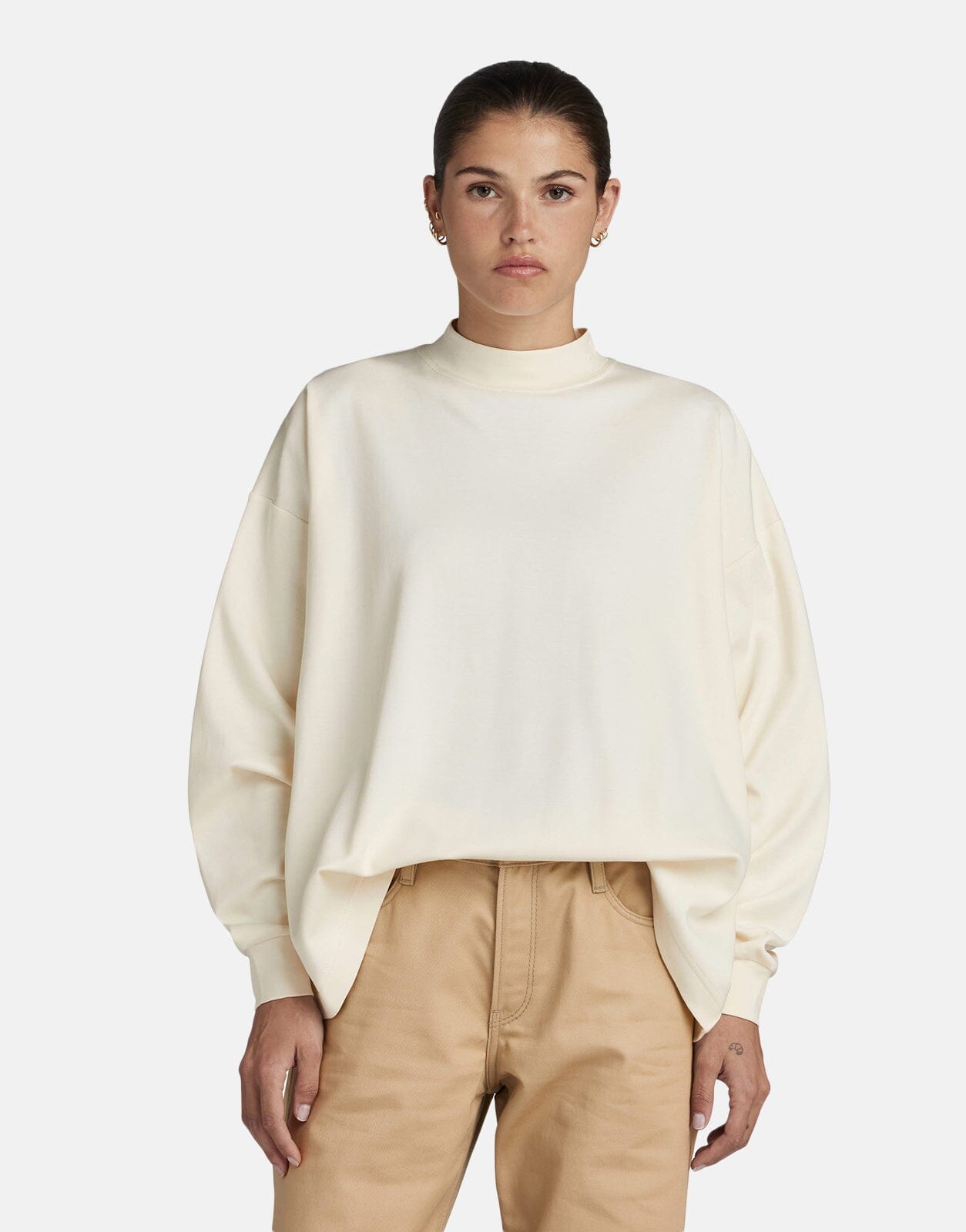 G-Star RAW Moto Logo Mock Top