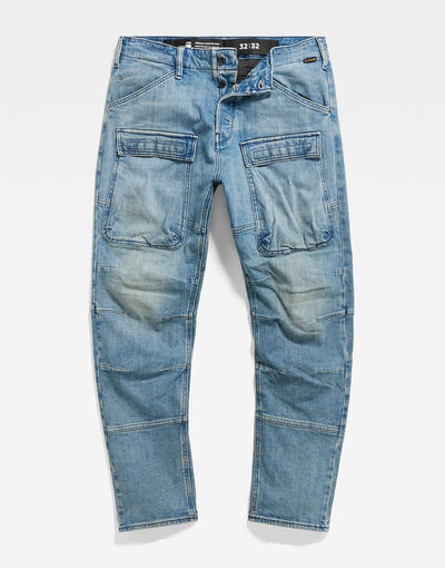G-Star RAW 3D Straight Tapered Denim Cargo Pants