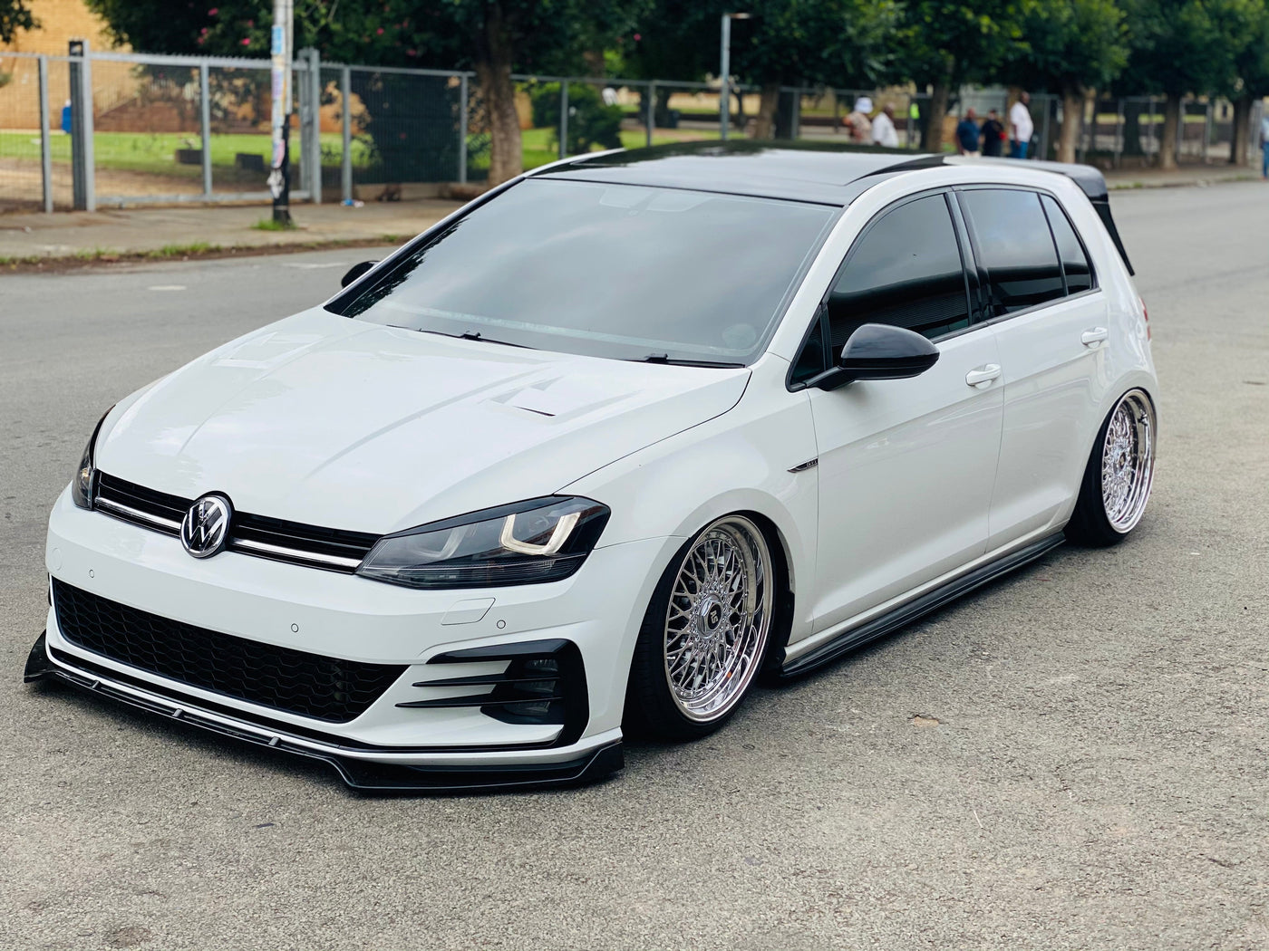 18” AS- MESH 5/112 5/114 SILVER CHROME