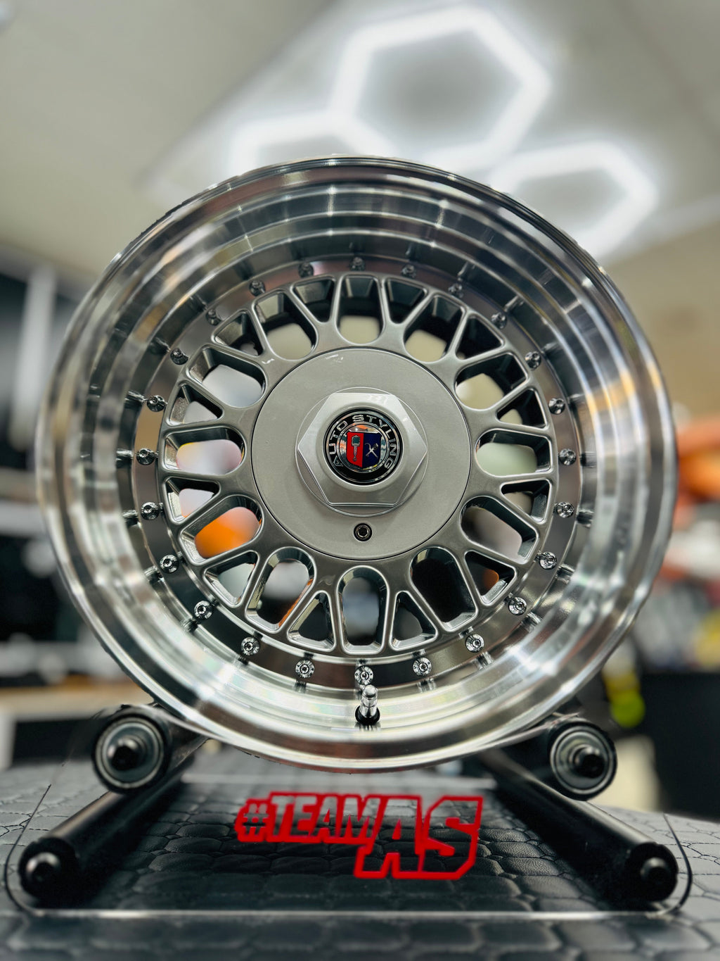 15” AS- 7499 4/100 4/114 silver wheels