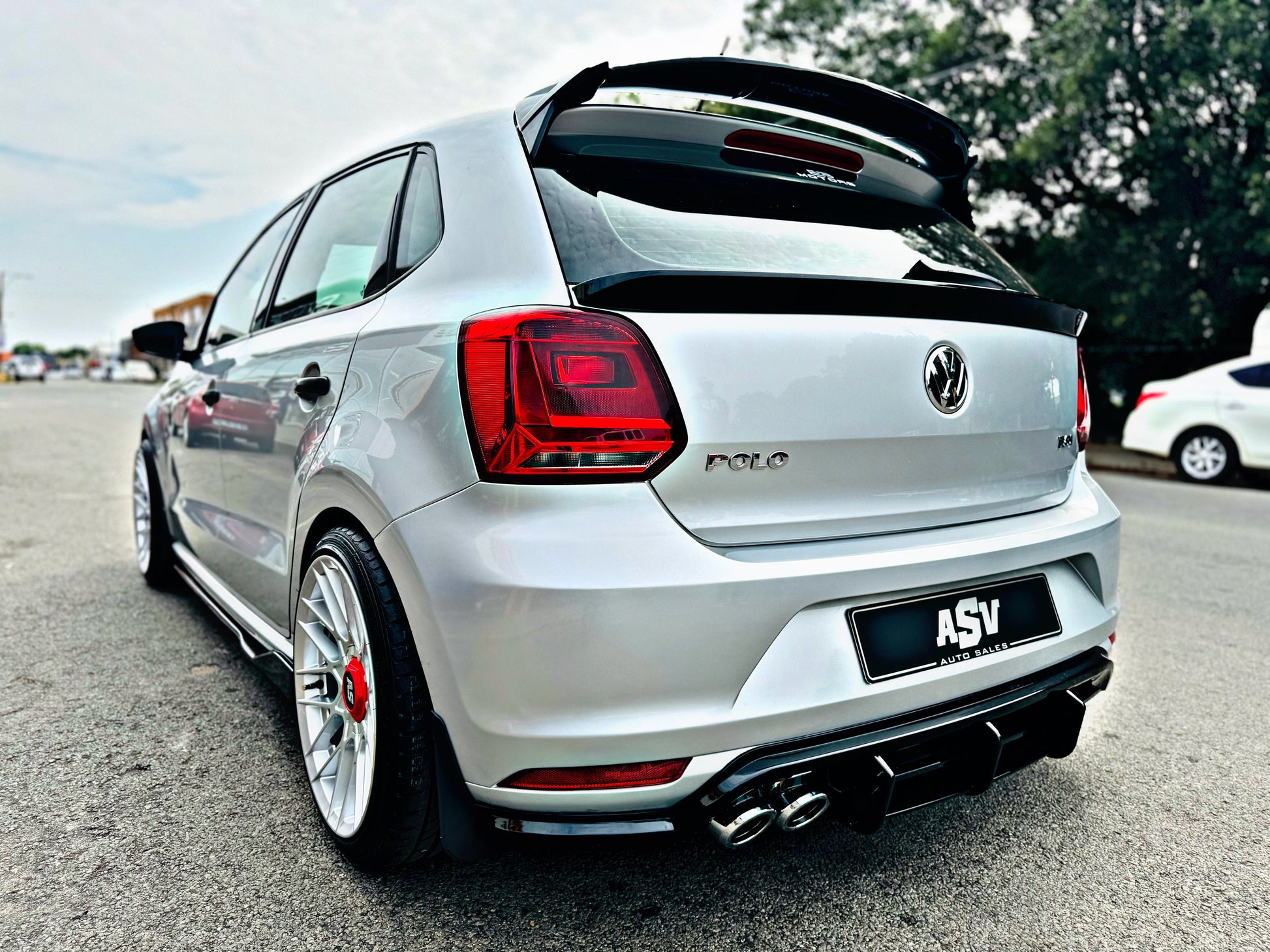 VW POLO 6 TSI TO GTI REAR DIFFUSER