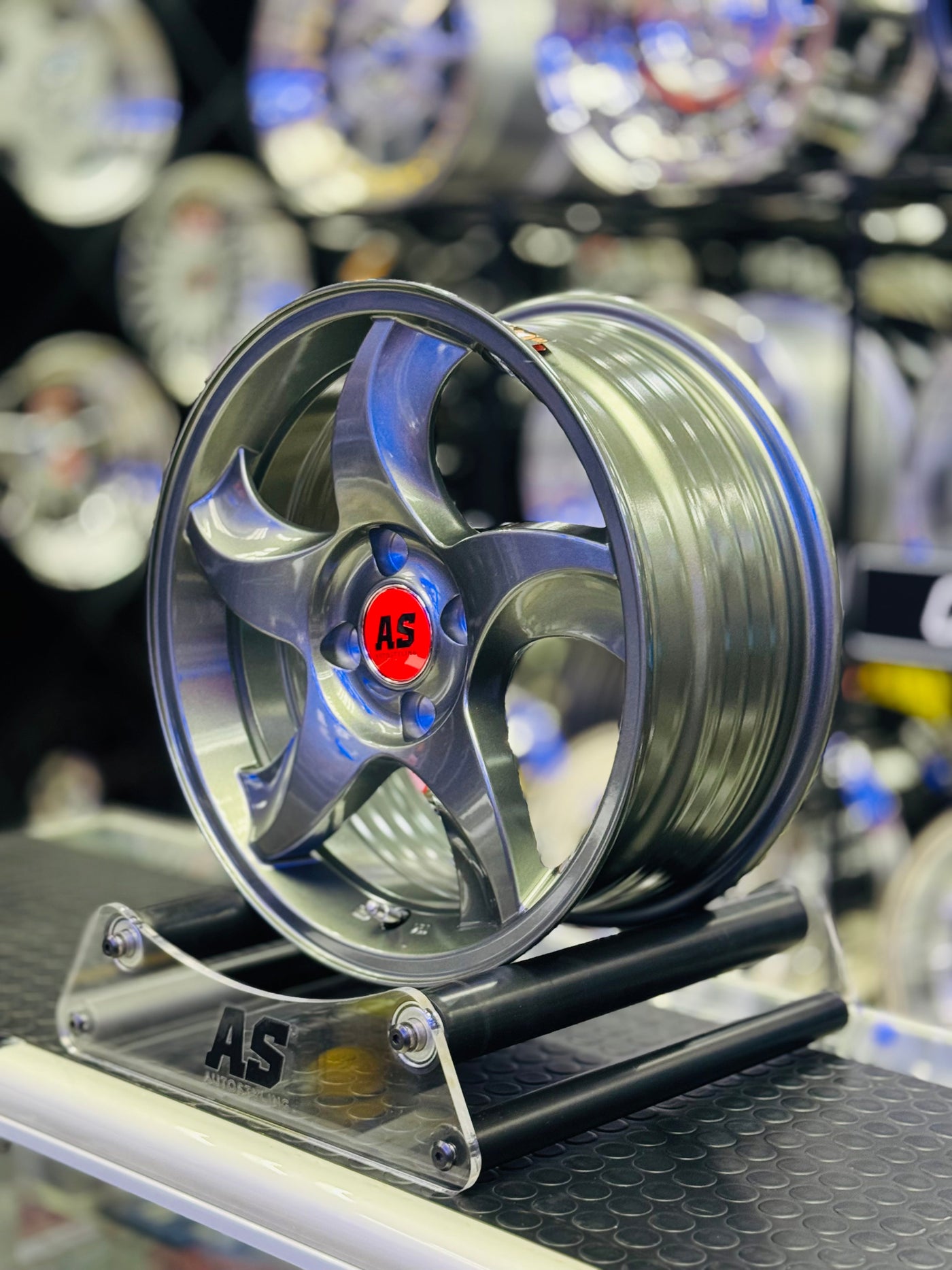 15” AS-RXI BLADES GUNMETAL