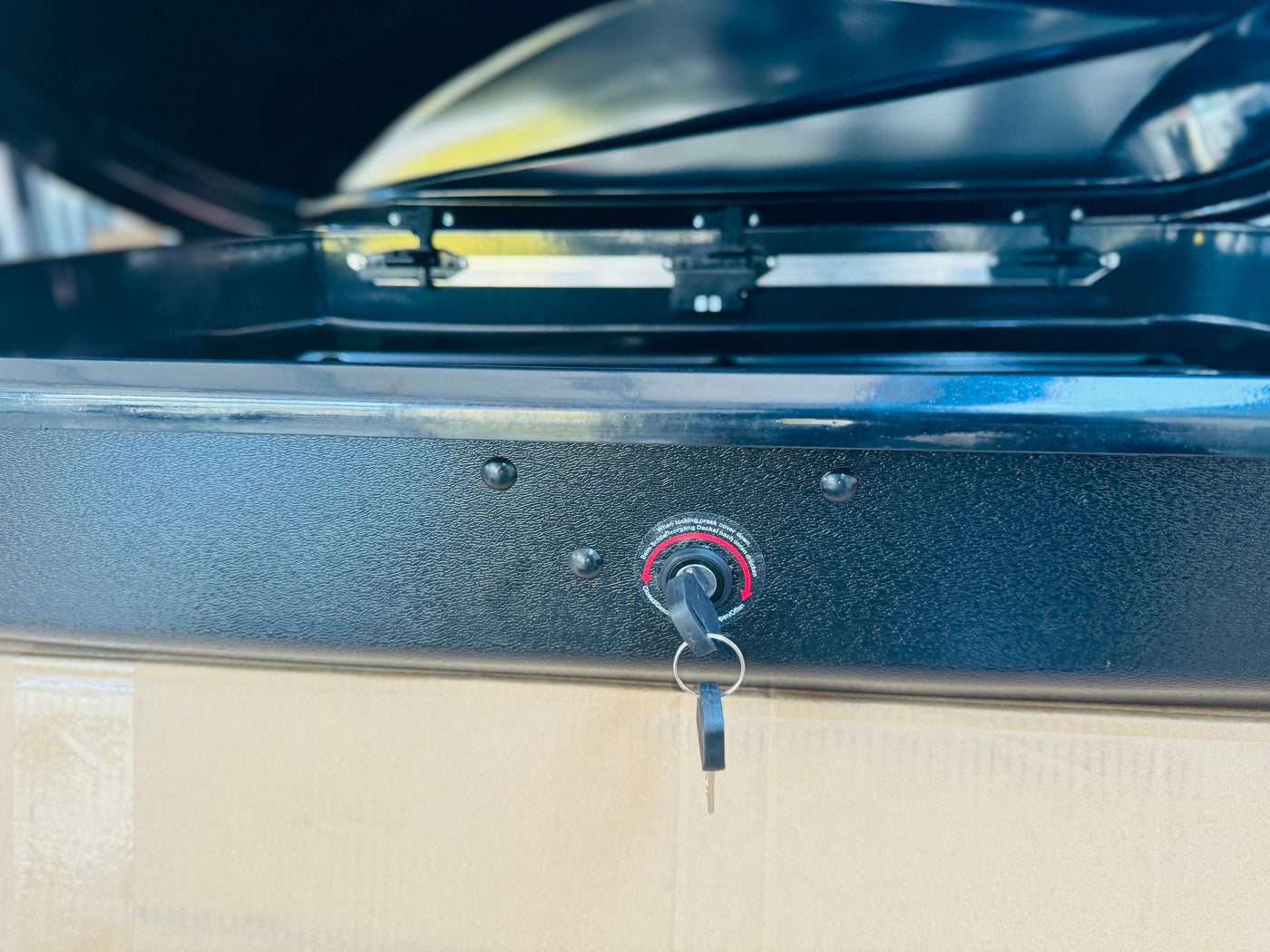 ROOF BOX 500L ABS PLASTIC