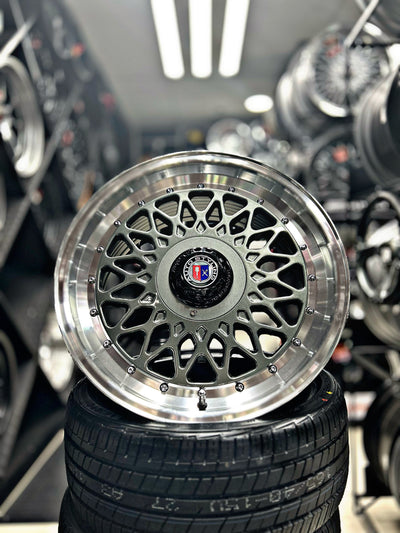 17'' AS-P- MESH 4/100 4/108 GUNMETAL WHEELS
