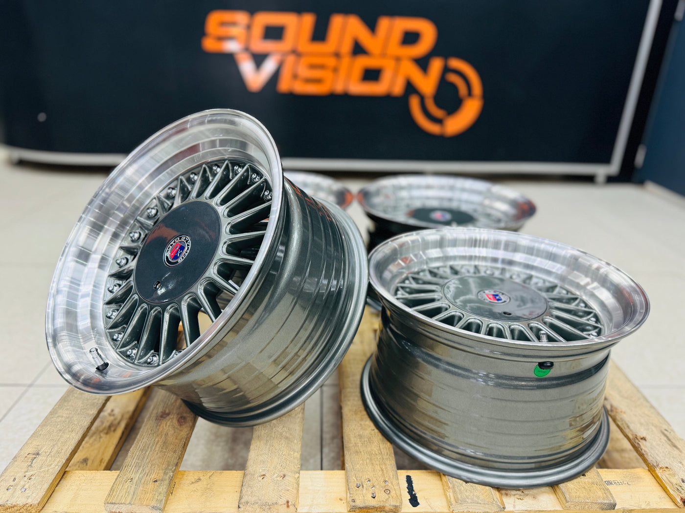 15” AS- ALPINA 4/100 & 4/114 wheels grey