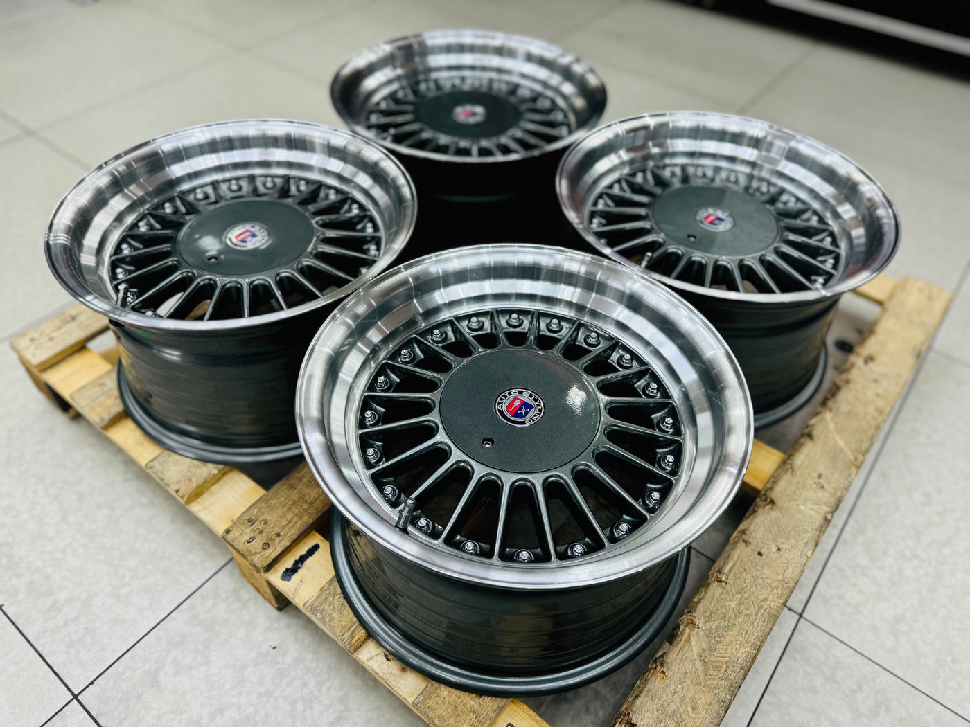 15” AS- ALPINA 4/100 & 4/114 wheels grey