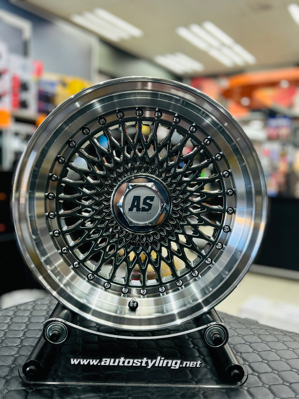 15” M7514 AS-SUPERMESH  4/100 4/114 GUNMETAL