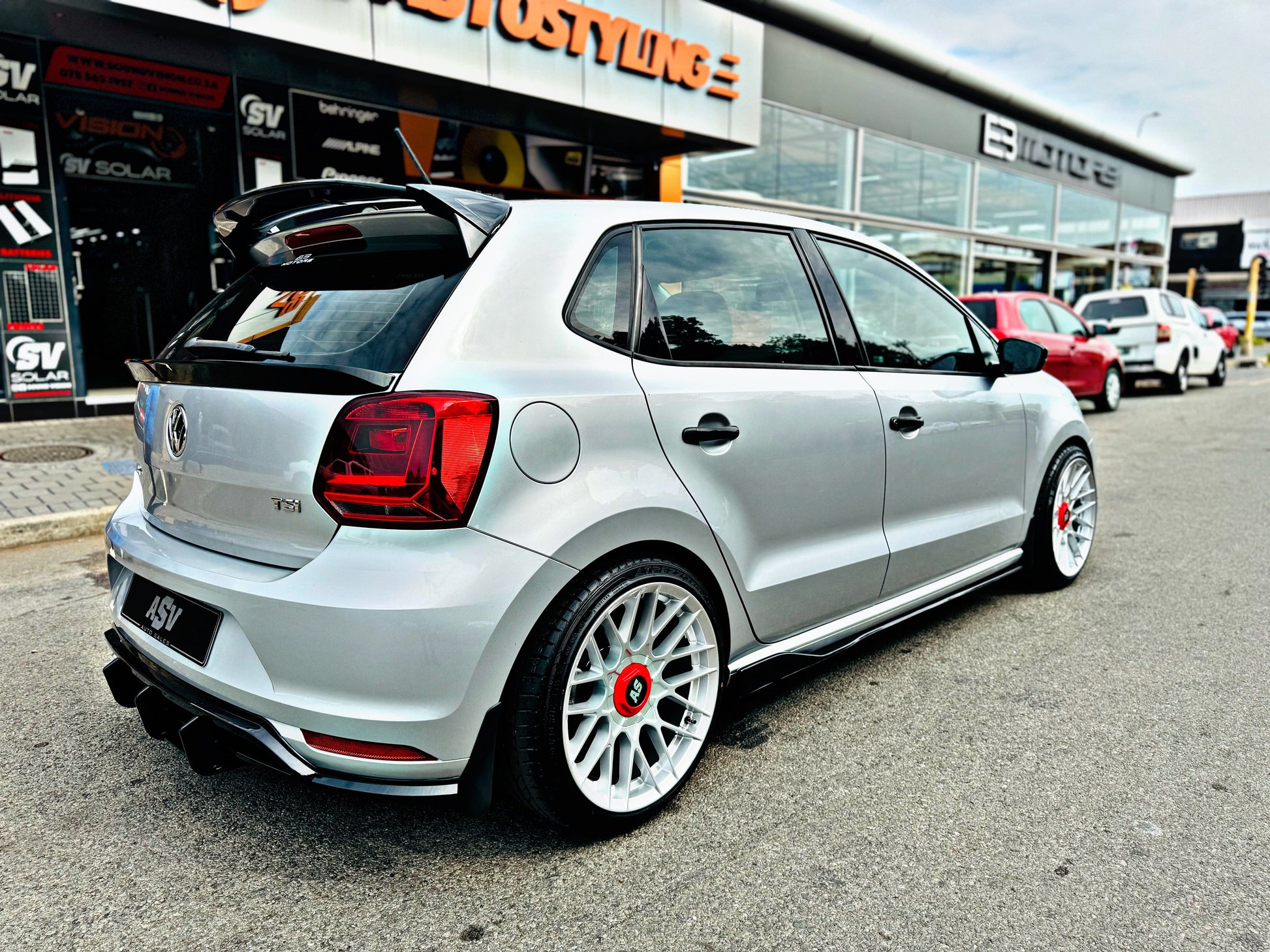 VW POLO 6 TSI TO GTI REAR DIFFUSER