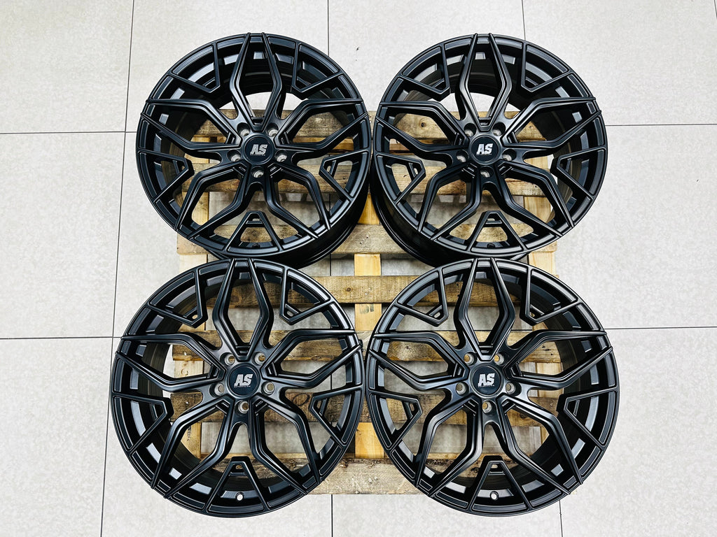 19” AS-KKR  5X112 & 5x120 SATIN  BLACK
