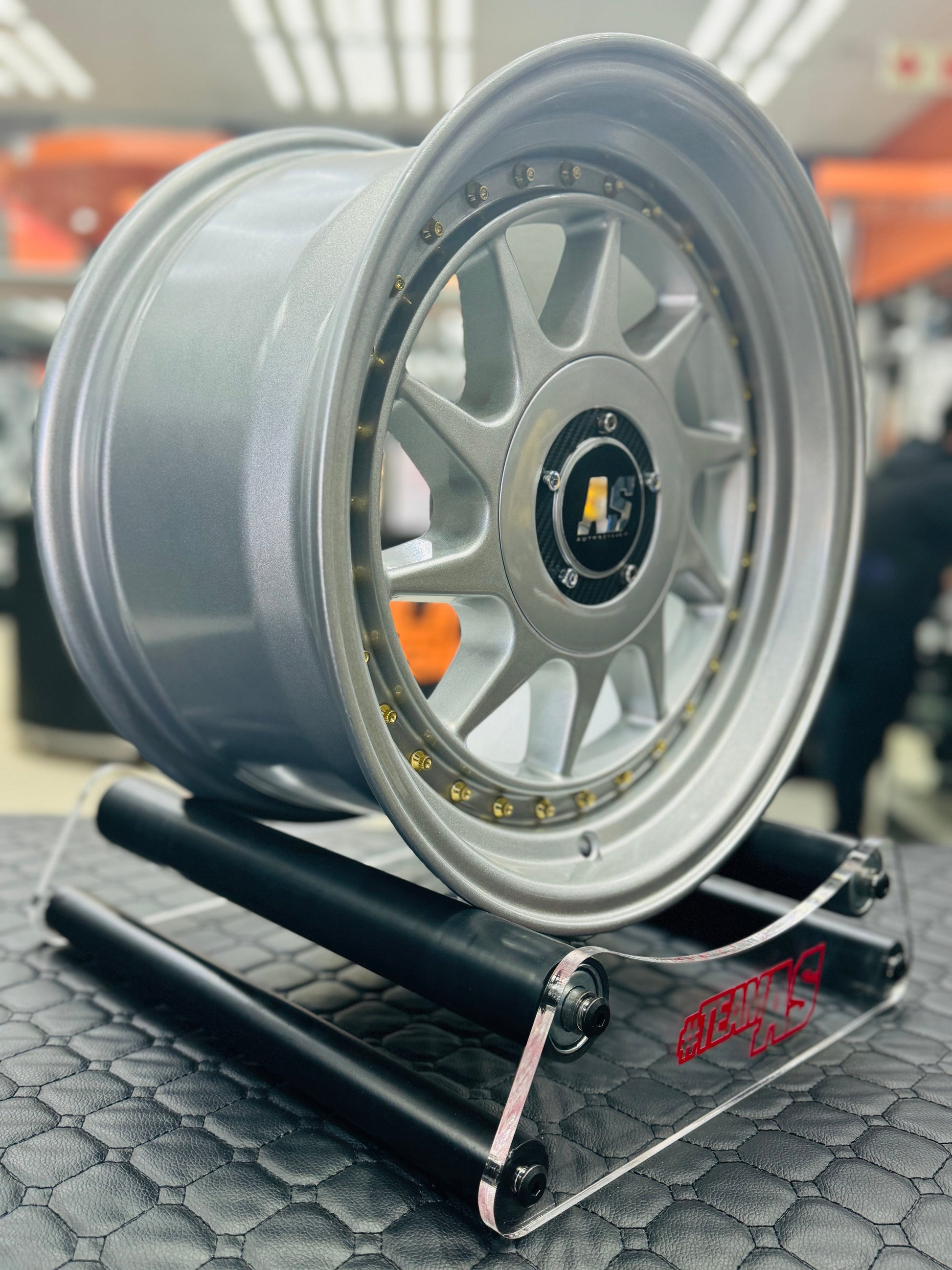 15” AS-CM128 4/100 & 4/114 multi pcd silver wheels