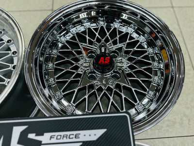 15” AS-SR 4/100 SILVER WHEELS