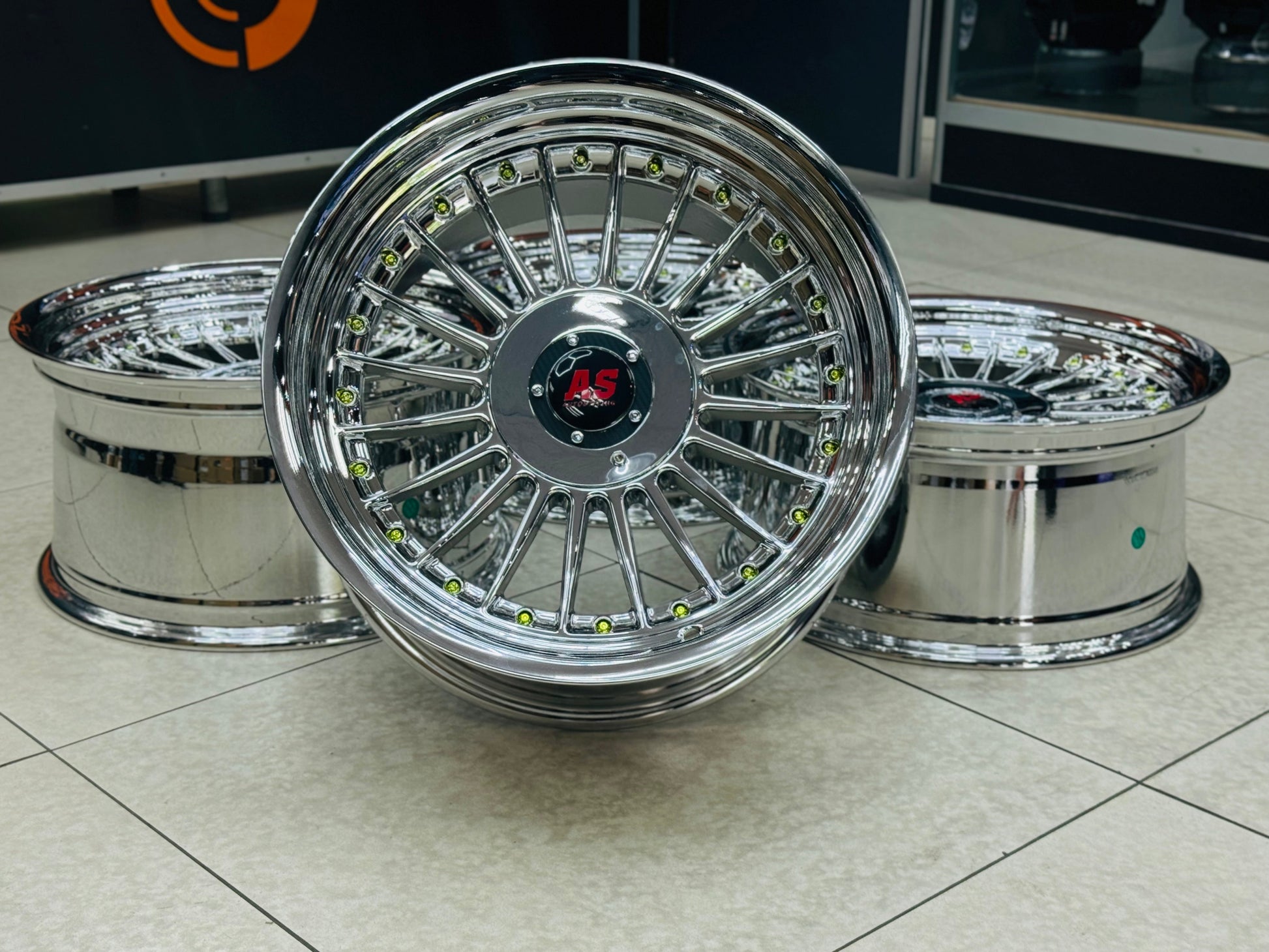 17'' AS-PINA CHROME  4/100 &  5/100