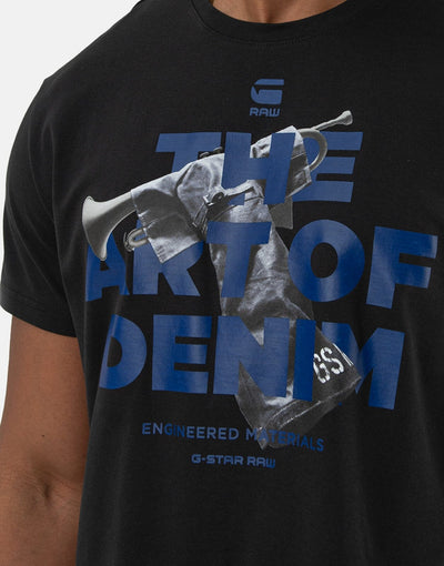 G-Star RAW Graphic 17 Photo Black T-Shirt