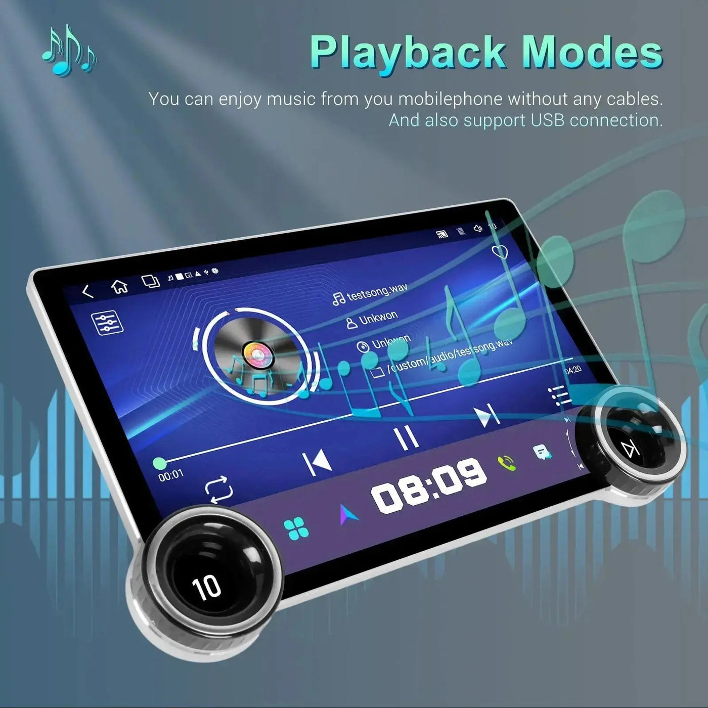 Diamond 2K - 11.5 Inch Dual Knob Android Multimedia Entertainment Unit - Hyundai i20 (14-17)