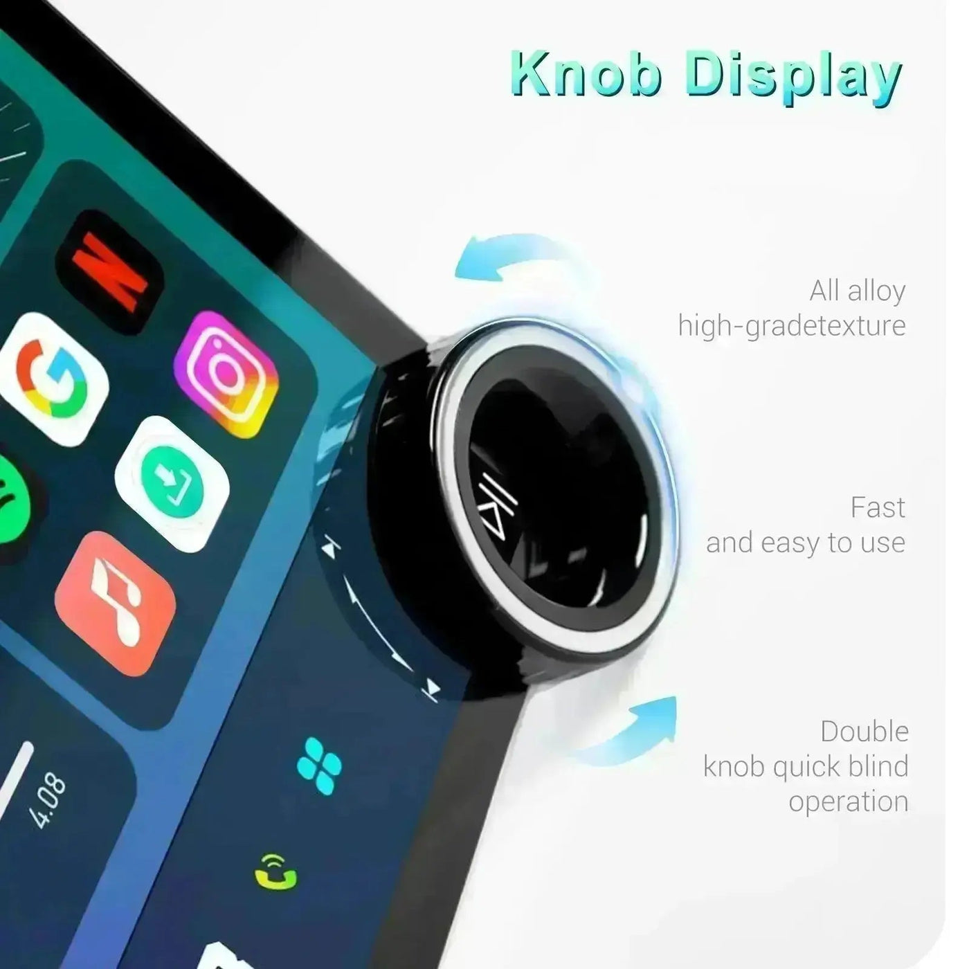 Diamond 2K - 11.5 Inch Dual Knob Android Multimedia Entertainment Unit - Jeep Grand Cherokee (05-07)