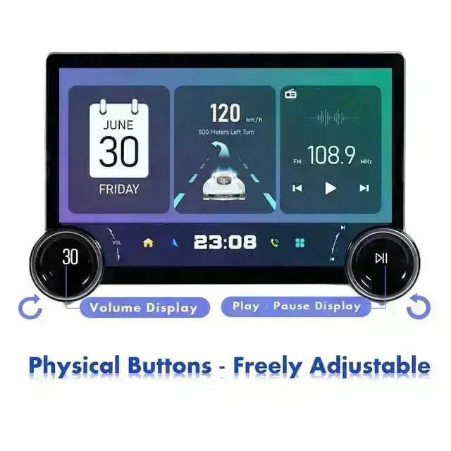 Diamond 2K - 11.5 Inch Dual Knob Android Multimedia Entertainment Unit - Hyundai Venue (19-On)