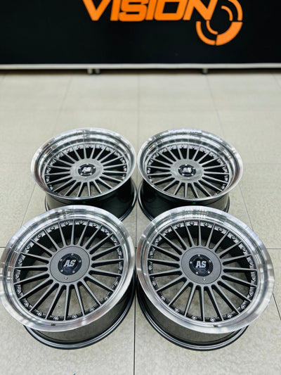 19”AS  ALPINA 5/112 & 5/120 multi pcd gunmetal