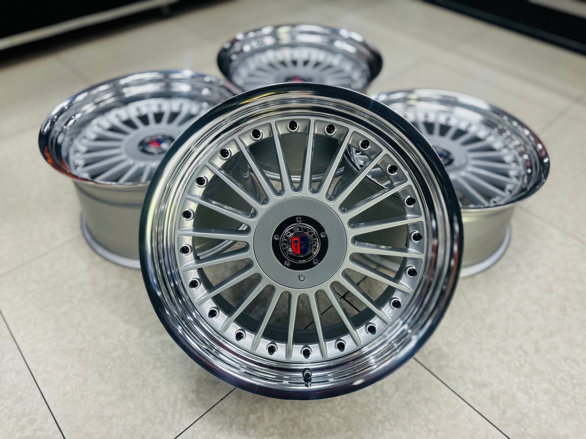 18” AS ALPINA 5X112 & 5X120 wheels with high polished dishes