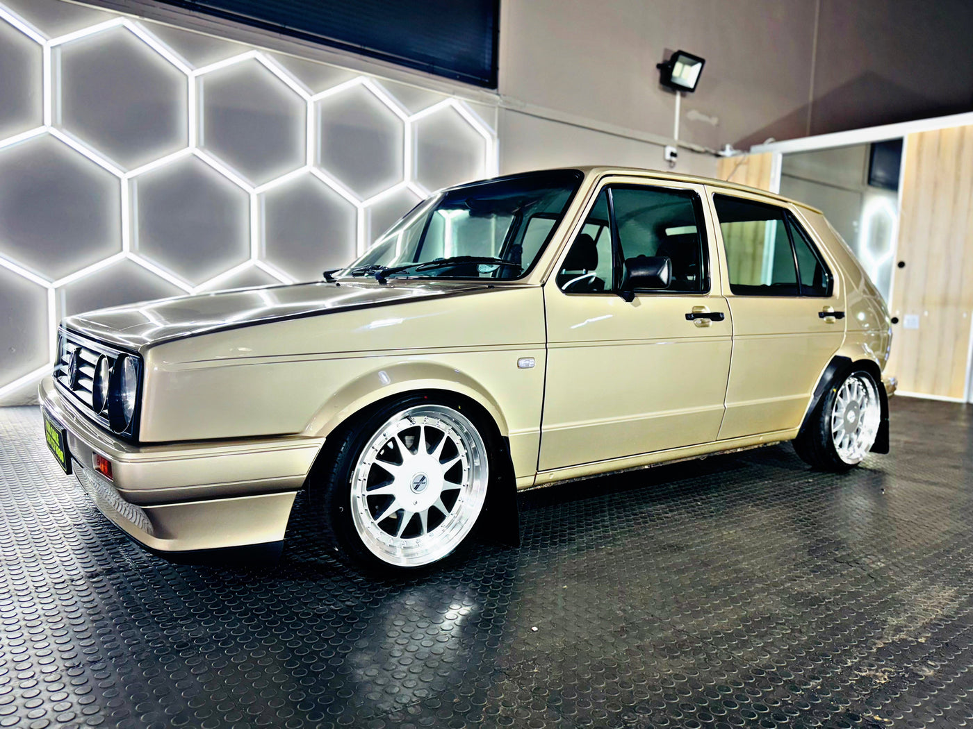 VW  ASV 2PCE PLASTIC FRONT SPOILER