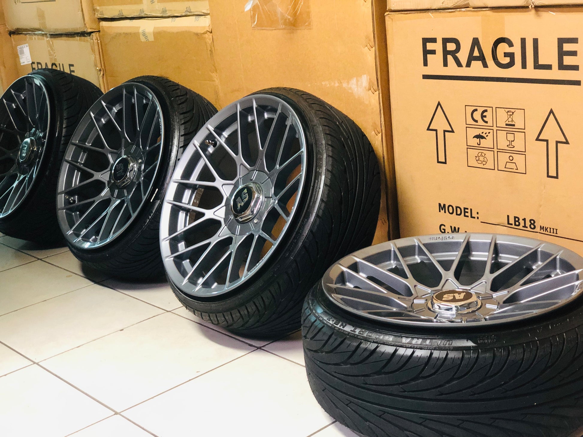 17” AS-RSE GUNMETAL 4/100 & 5/100