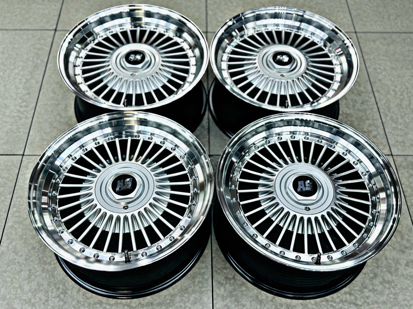 17” AS-EMITZ 4x100 4x108 SILVER 8j
