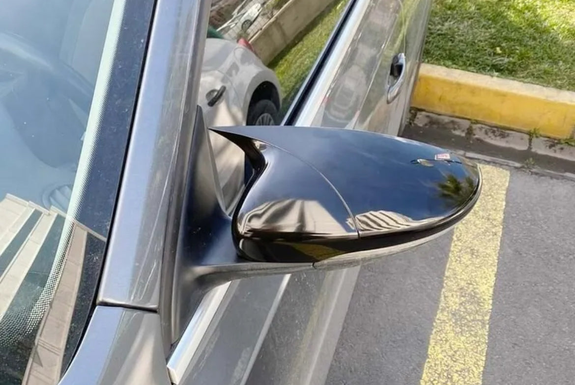 VW JETTA  MK 6  M4 / BATMAN MIRROR COVERS GLOSS BLACK