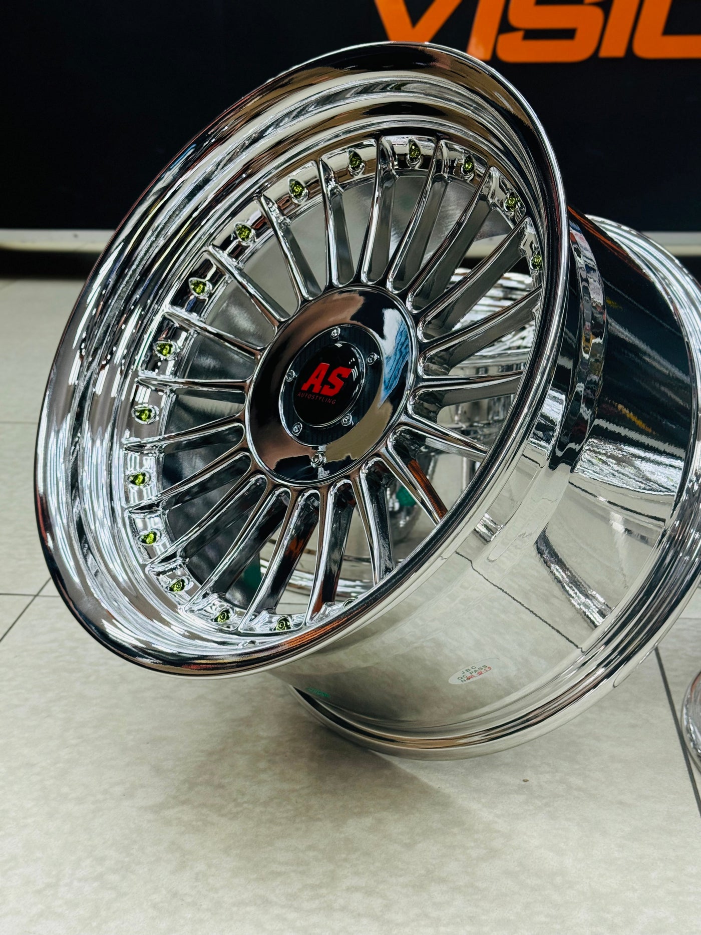 17'' AS-PINA CHROME  4/100 &  5/100